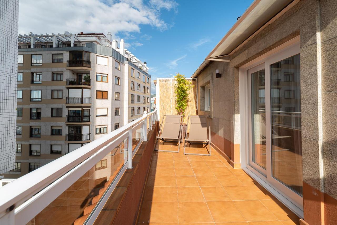 Atico En El Corazon De Vigo Apartment Luaran gambar